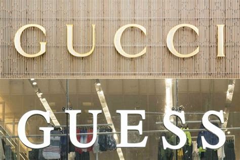 guess and gucci trademark battle.